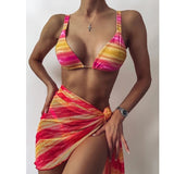 The Classy Tie Dye Bikini Set